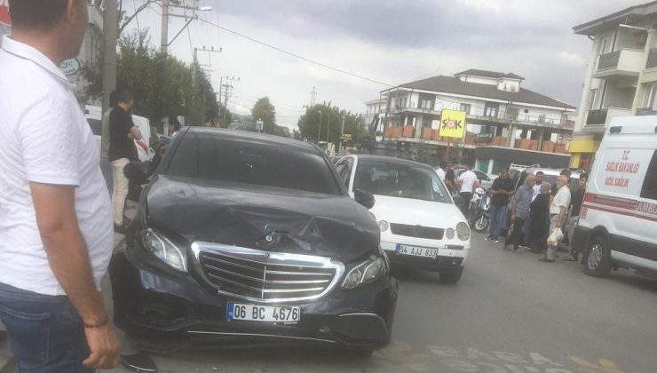 Arifiye’de Beklenmedik Trafik Kazası!