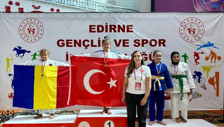 Edirne’de altın madalya Serra’nın