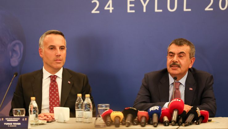 Bakan Tekin, “Türkiye Buluşmaları Programı”nın basın toplantısına katıldı