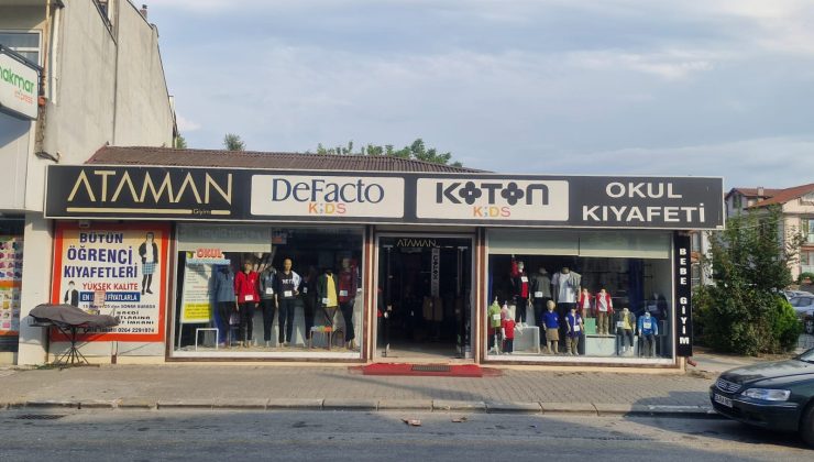  En Uygun Okul kıyafetleri 30 yıllık tecrübe ile  ATAMAN GİYİM MAĞAZASI’nda…