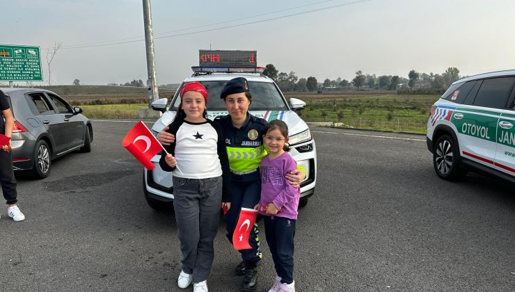 29 Ekim Cumhuriyet Bayramı Otoyollarda Coşkuyla Kutlandı.