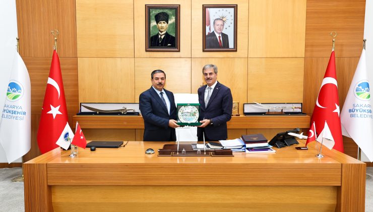 Yusuf Alemdar Irak Başkonsolosu Hamed’i ağırladı