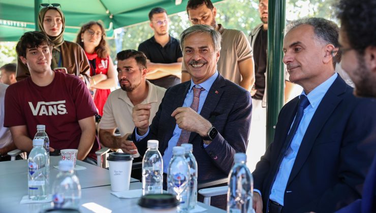 Yusuf Alemdar üniversitede indirimli ulaşım memnuniyetiyle karşılandı