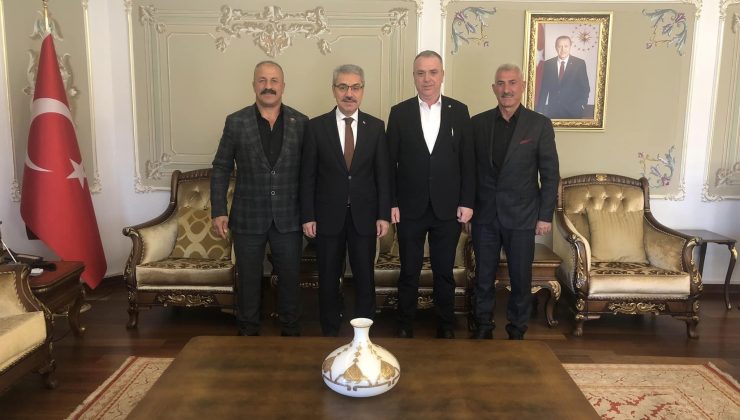 Üsküdar Kaymakamı Adem Yazıcı’yı ziyaret ettiler