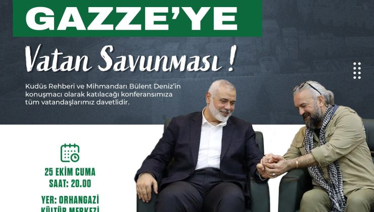Çanakkale’den Gazze’ye Vatan Savunması Konferansına Davet
