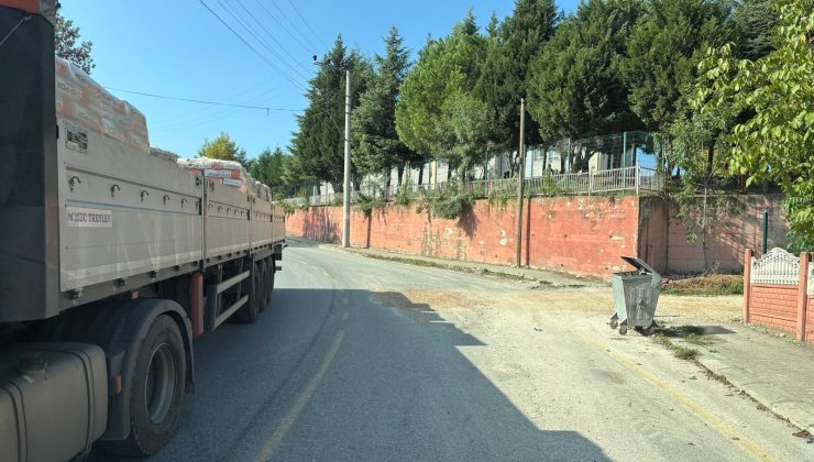 Yolda ki bakım düzelmeyince tek şerite devam!