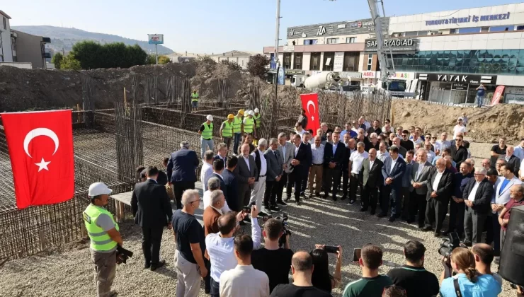 Hacı Mükerrem Koç Cami’nin temel atma töreni  gerçekleşti.