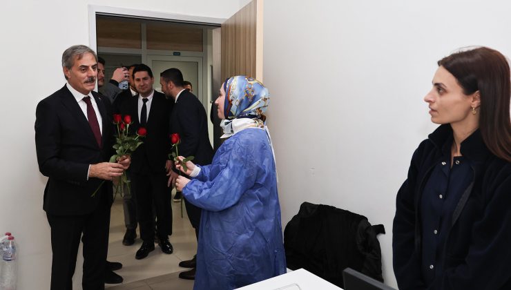 Yusuf Alemdar’dan hekimlere anlamlı ziyaret