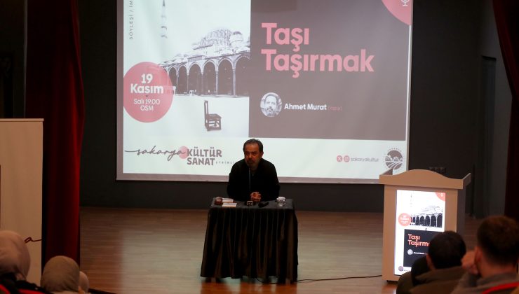 Yazar Ahmet Murat Özel OSM’de kültür sanat dostlarıyla buluştu
