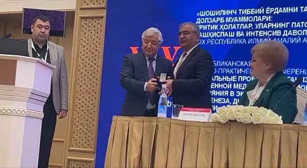 Prof. Dr. Ali Fuat Erdem’e Özbekistan’da “Fahri Profesör” Unvanı verildi.