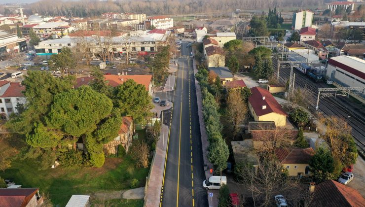 Arifiye’nin Zübeyde Hanım Caddesi’ne vatandaşlardan tam not