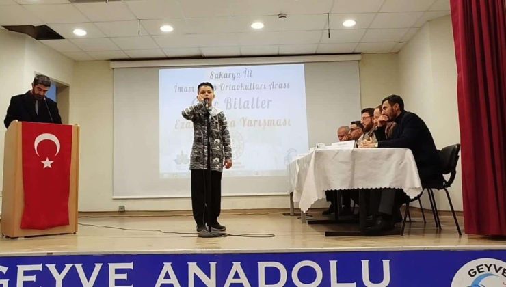 “Genç Bilaller” Ezan Okuma Yarışmasında Arifiye’den Öğrencimiz İl Birincisi Oldu