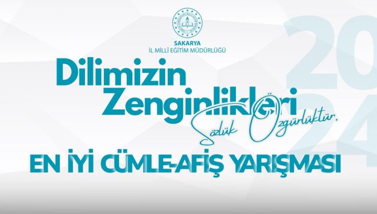 En İyi Afiş-Cümle Yarışmasında  İl Birincisi İlçemizden Oldu