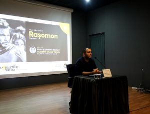 Raşomon filmi OSM’de beyaz perdeye yansıtıldı.