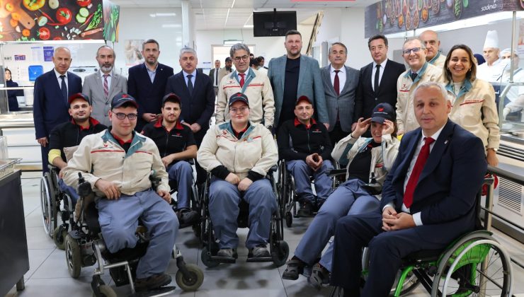 TOYOTA BOSHOKU’ya engelli dostu işyeri belgesi takdim edildi.