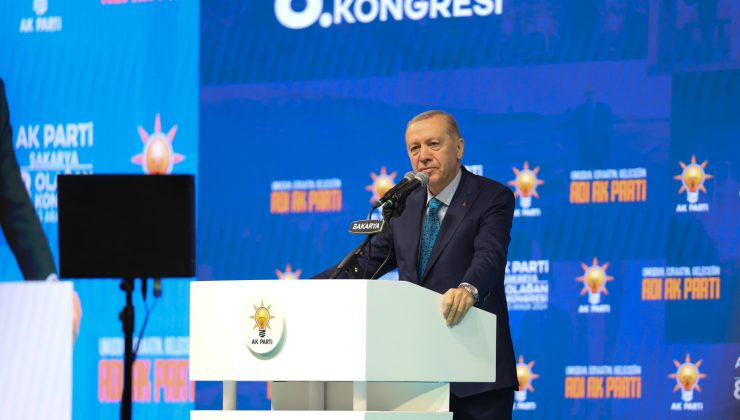 Erdoğan AK Parti Sakarya  İl Kongresi’nde konuştu…