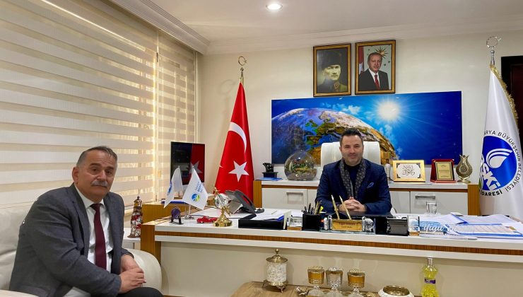 SASKİ Genel Müdürü Yiğit Turan’ı ziyaret etti