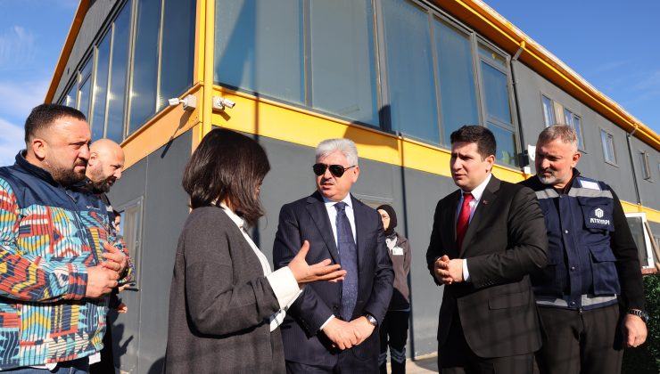 Şehir Hastanesi proje alanında incelemelerde bulundu
