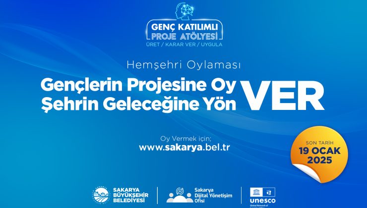 Genç Katılımlı Proje Atölyesi Fikir Yarışması’nın “hemşehri oylaması” süreci başladı.
