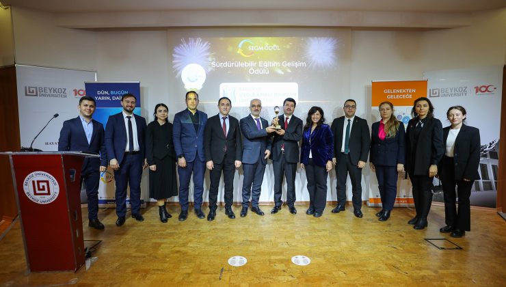 SEGM Sürdürülebilir Eğitim Gelişim Ödülü SUBÜ’nün