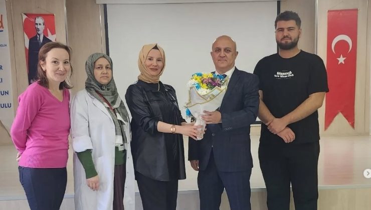 ” Geleceğimi Planlıyorum “Projesinin konuğu İlçe Tarım Müdürü oldu