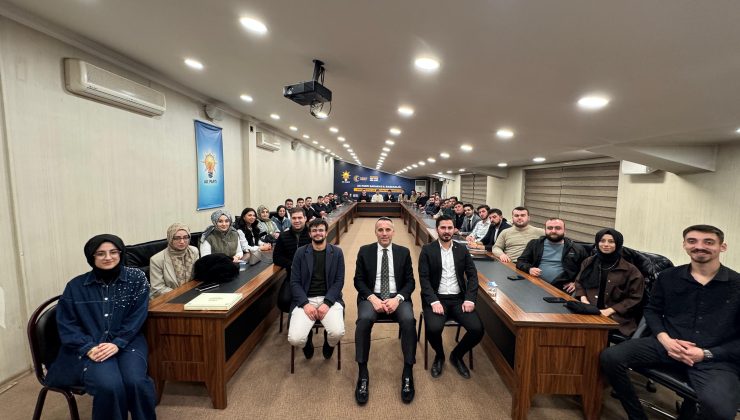 AK Gençlik,İl Başkanı Yunus Tever’i Ağırladı