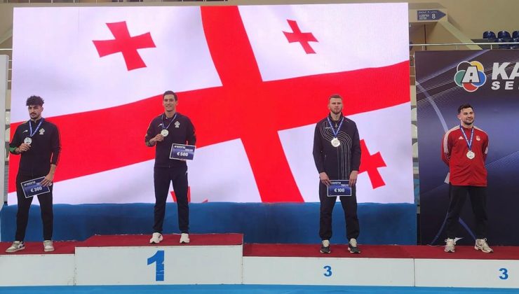 Büyükşehirli karateci milli formayla bronz madalya kazandı