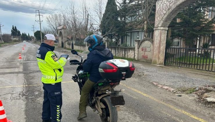 Aralık ayında 700 araç trafikten men edildi