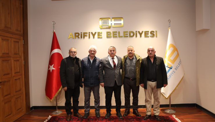 Arifiyeli Muhtarlardan Başkan Karakullukçu’ya ziyaret