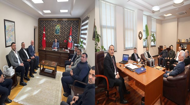 ARSİADER’den Kaymakam ve Belediye Başkanına ziyaret
