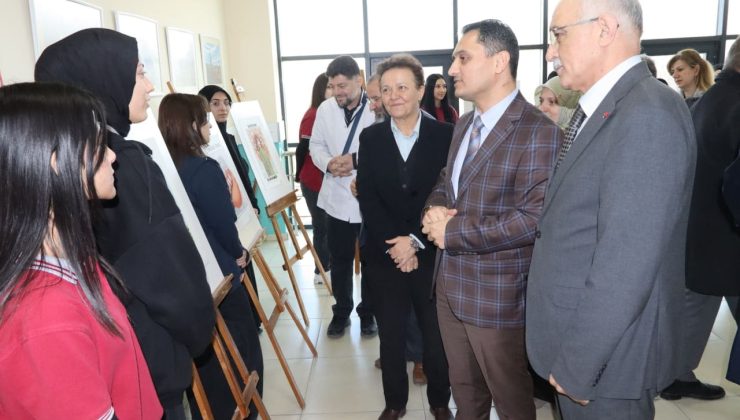 “Resimli Deyimler Sergisi” Düzenlendi