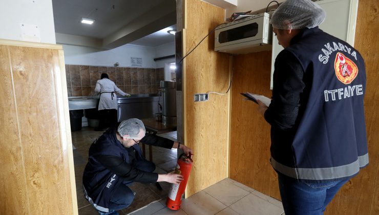 İtfaiye Dairesi Başkanlığı ekipleri, yangın güvenliği denetimlerini sıklaştırdı