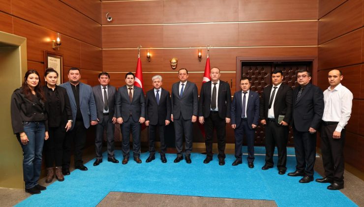 Özbekistan’dan gelen sağlık yöneticilerinden bir dizi ziyaret