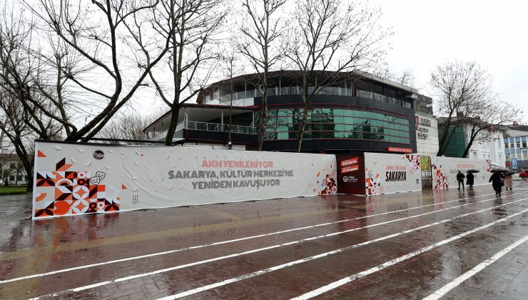 AKM’de yenileme çalışmaları başladı