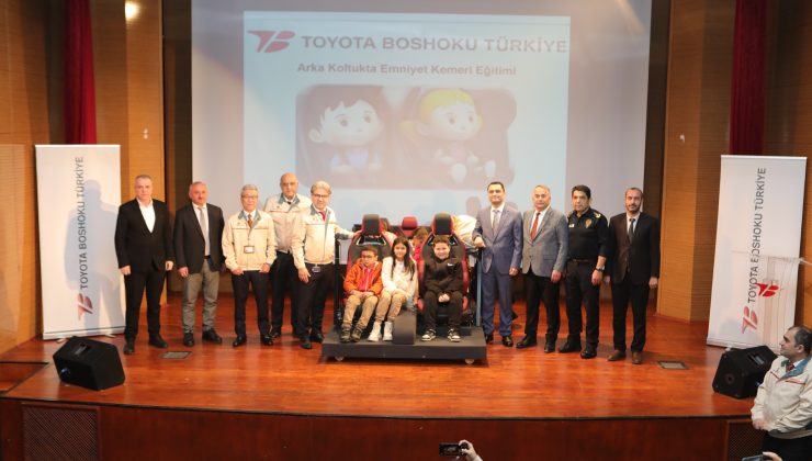 “Arka Koltukta Emniyet Kemeri Eğitimi” programı gerçekleşti