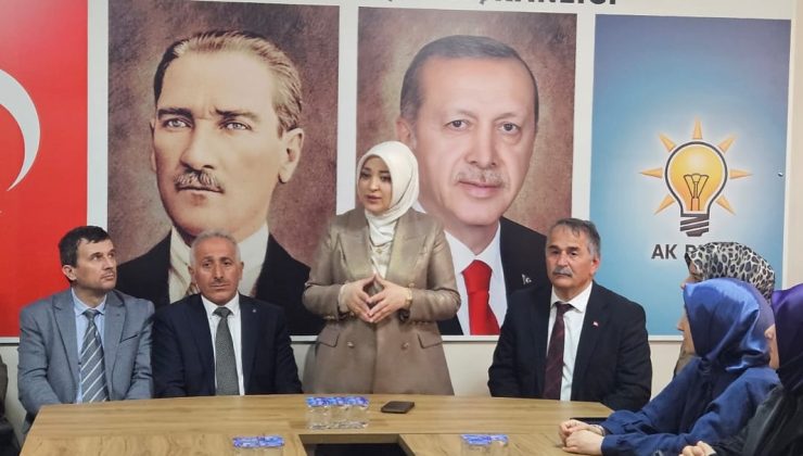 KEFEK Başkanı, Milletvekili Çiğdem Erdoğan Ak Parti Arifiye’de bayramlaştı