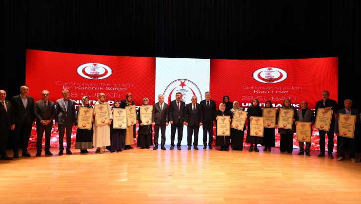 15 Temmuz Milli İrade Derneği’nden  28 Şubat konferansı