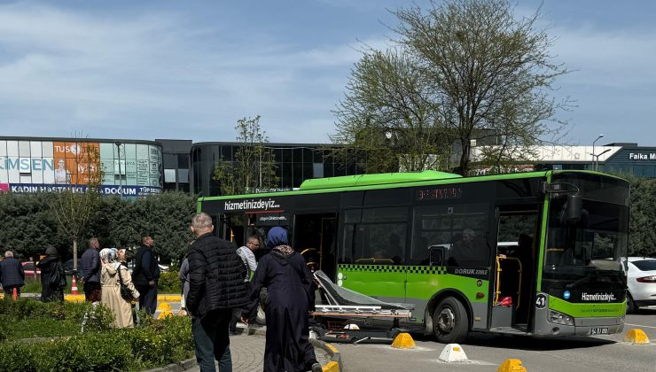 Otobüste hastalanan yolcuyu hattından çıkıp hastaneye yetiştirdi