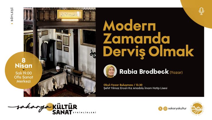 Rabia Brodbeck OSM’de söyleşiye konuk oluyor