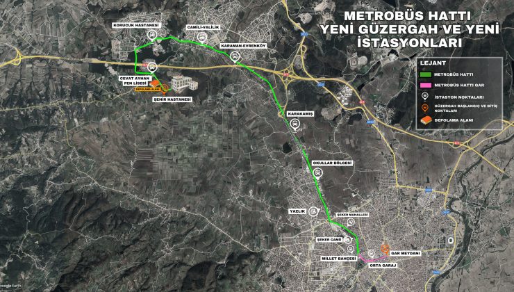 Alemdar metrobüsler için yeni gelişmeyi açıkladı