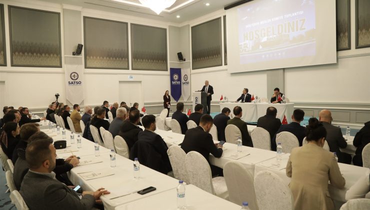 SATSO Meslek Komiteleri Müşterek Toplantıda Sorunları Tartıştı