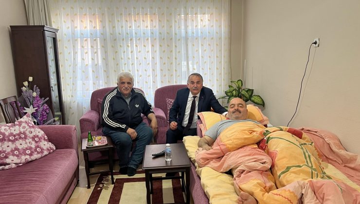 Başkan ZOR’a Geçmiş Olsun ziyareti
