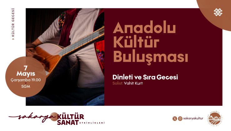 Anadolu türküleri SGM’de yankılanacak