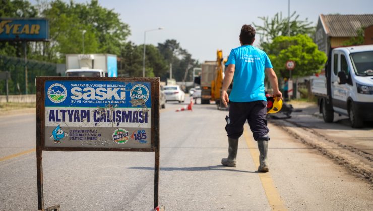 Arifiye’de müjdesini vermişti,dönüşüm altyapı ile başladı