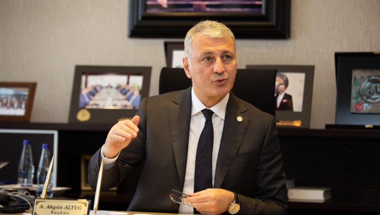 Başkan Altuğ Nisan Ayı Dış Ticaret Verilerini Değerlendirdi