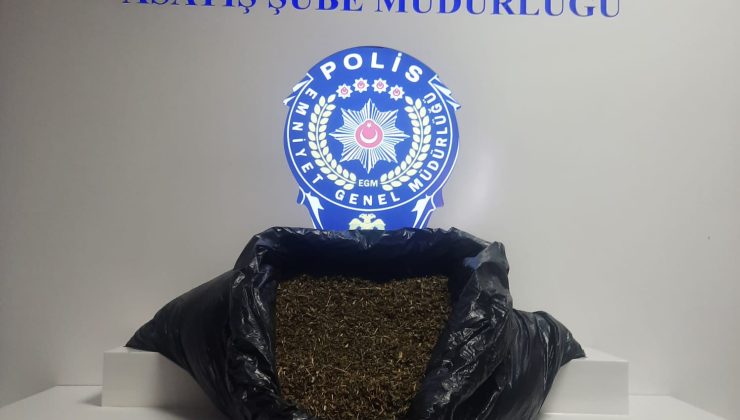 Aranan Şahıs 3 Kilo Bonzai Maddesi ile yakalandı