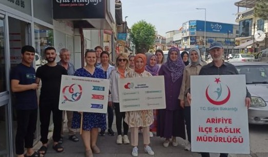 ‘Sağlık İçin Hareket Et Günü’ dolayısıyla yürüdüler