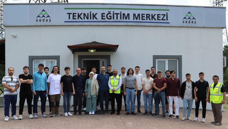 SEDAŞ, SUBÜ Öğrencilerini Teknik Eğitim Merkezinde Ağırladı