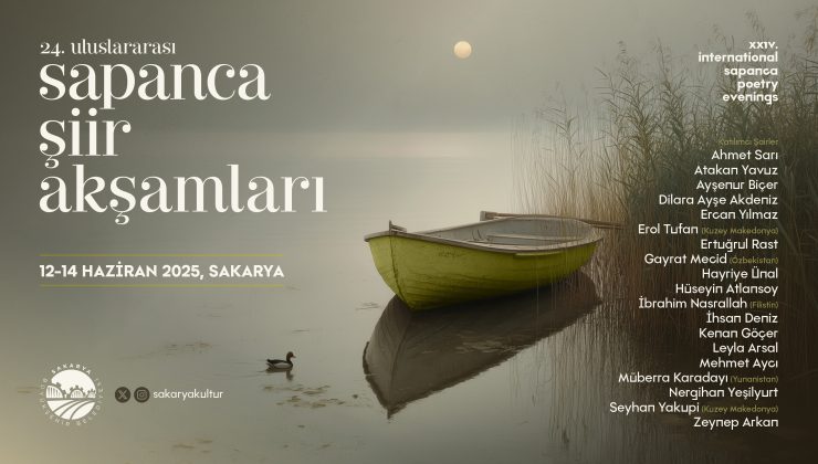 24’üncü Uluslararası Sapanca Şiir Akşamları başlıyor