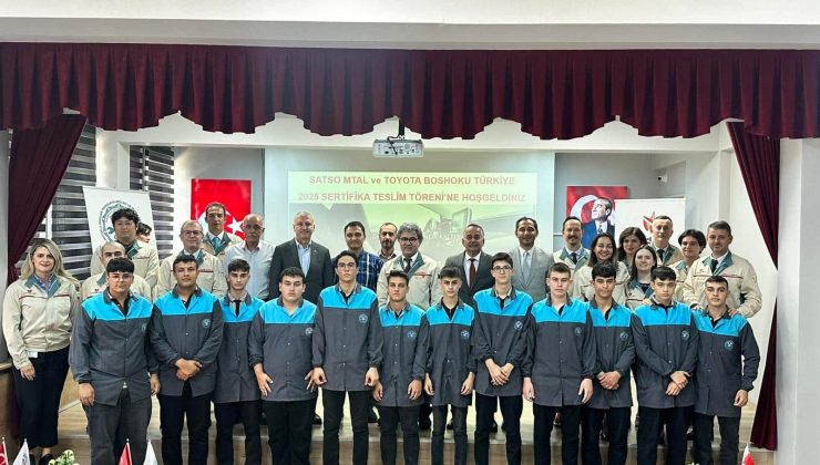 Toyota Üretim Sistemi (TPS) Eğitimi Sertifika Töreni gerçekleşti